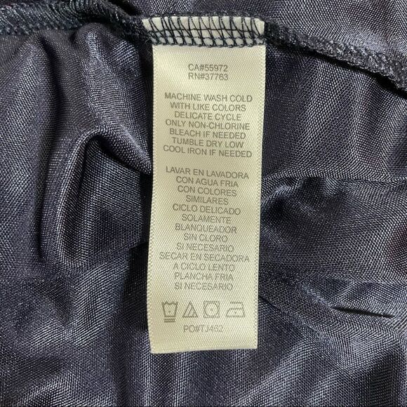 Loft denim button front sailor skirt with front buttons size 12 - Picture 8 of 9